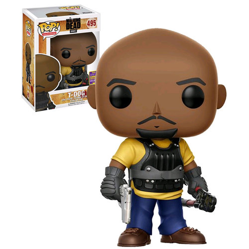 Funko POP! SDCC Comic-Con Exclusive The Walking Dead #495 T-Dog New Mint Condition