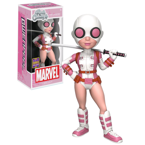 Funko Rock Candy Marvel Gwenpool SDCC Comic-Con Exclusive New Mint Condition