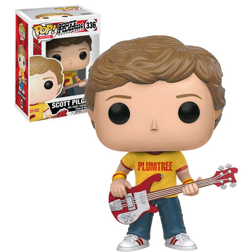 Funko POP! Scott Pilgrim Vs The World #336 Scott Pilgrim (Plumtree Tee) New Mint Condition