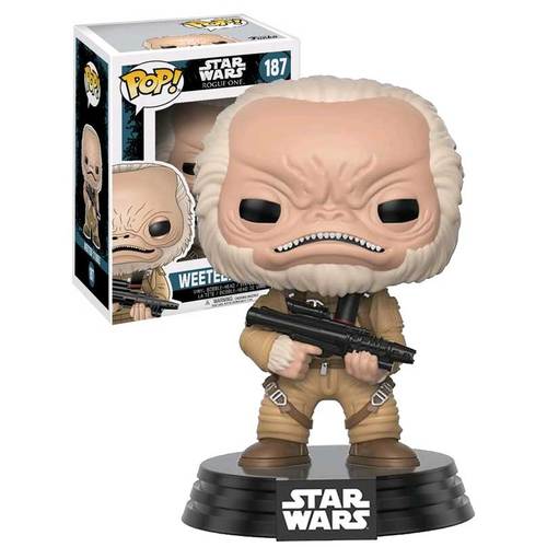 Funko POP! Star Wars (Rogue One) #187 Weeteef Cyubee New Mint Condition