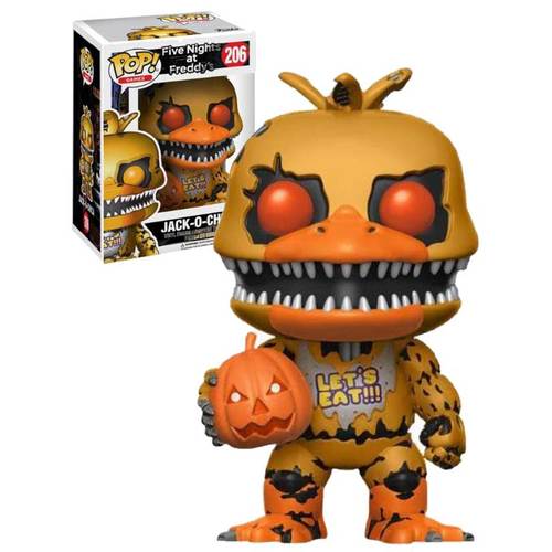 Funko POP! Games Five Nights At Freddy's #206 Jack-O-Chica - New, Mint Condition