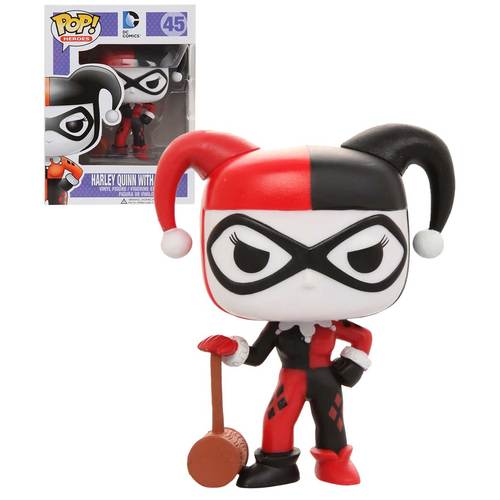 Funko POP! DC Comics #45 Harley Quinn With Mallet - New Mint Condition