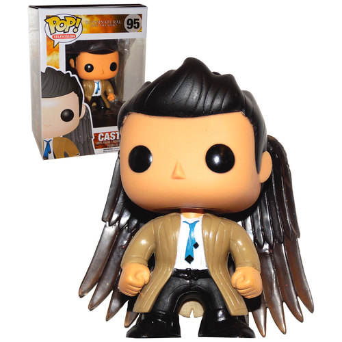 Funko Pop! Television Supernatural Join The Hunt #95 Castiel (With Wings) - New, Mint Condition