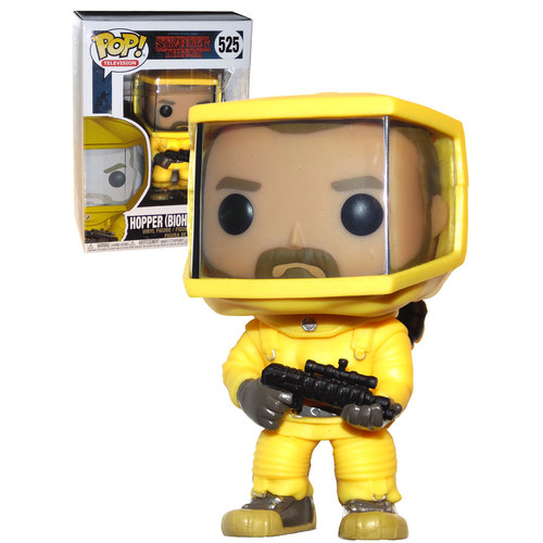 Funko POP! Television Netflix Stranger Things #525 Hopper (Biohazard Suit) - New, Mint Condition