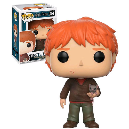 Funko POP! Harry Potter #44 Ron Weasley (With Scabbers) - New, Mint Condition