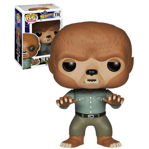 Funko POP! Movies Universal Studios Monsters #114 The Wolf Man - VAULTED - New, Mint Condition