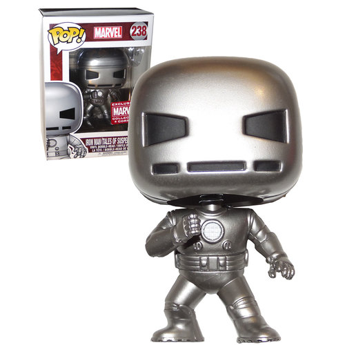Funko POP! Marvel First Appearance Avengers #238 Iron Man (Tales Of Suspense #39) - Collector Corps Exclusive - New, Mint Condition