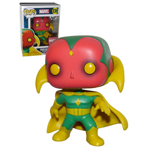 Funko POP! Marvel First Appearance The Avengers #239 Vision (The Avengers #57) - Collector Corps Exclusive - New, Mint Condition