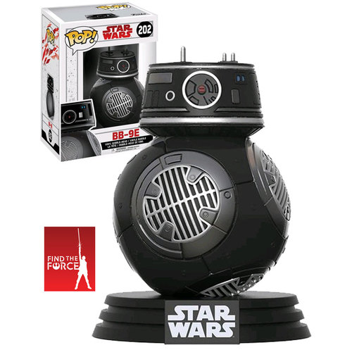 Funko POP! Star Wars The Last Jedi #202 BB-9E - New, Mint Condition