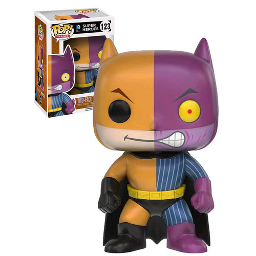 Funko POP! Heroes DC Comics Super Heroes #123 Two-Face Impopster - New, Mint Condition