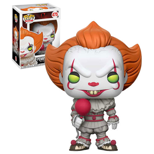 Funko POP! Movies 'It' (2017) #475 Pennywise With Balloon - New, Mint Condition