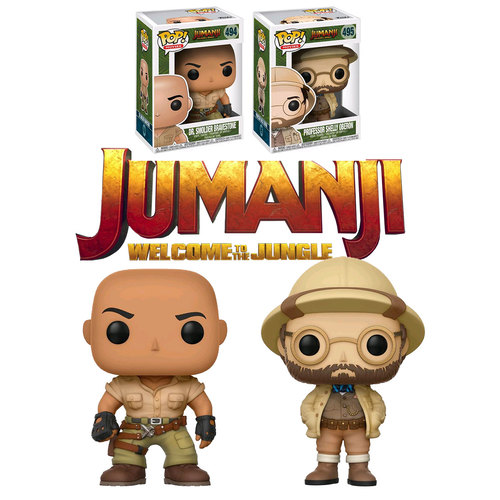 Funko POP! Movies Jumanji Bundle (2 POPs) - New, Mint Condition