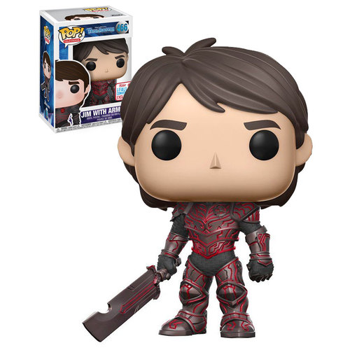 Funko Pop! Television Trollhunters #466 Jim With Armor - Funko 2017 New York Comic Con (NYCC) Limited Edition - New, Mint