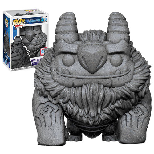 Funko Pop! Television Trollhunters #470 AAARRRGGHH!!! (Stone) - Funko 2017 New York Comic Con (NYCC) Limited Edition - New, Mint