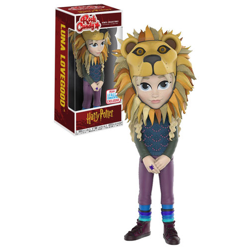 Funko Rock Candy - Harry Potter Luna Lovegood With Lion Head - Funko 2017 New York Comic Con (NYCC) Limited Edition - New, Mint