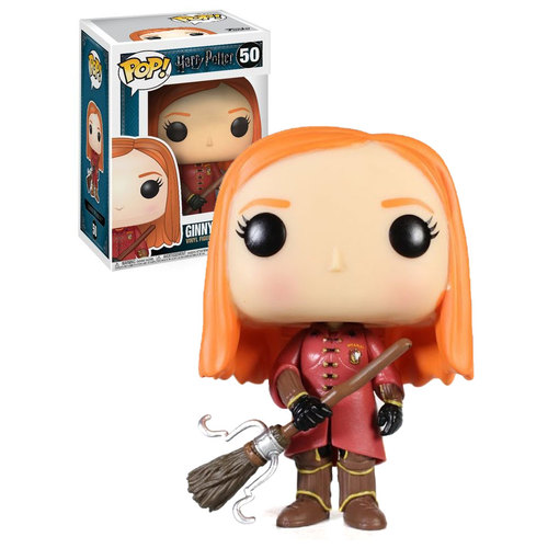 Funko POP! Harry Potter #50 Ginny Weasley (Quidditch Robes) - New, Mint Condition
