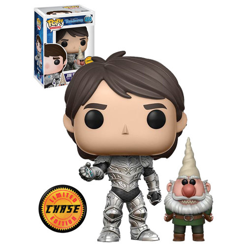Funko POP! Television Trollhunters #466 Jim With Gnome - Limited Edition Chase - New, Mint Condition