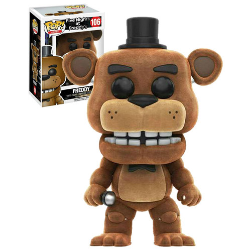 Funko POP! Games Five Nights At Freddy's #106 Freddy (Flocked) - New, Mint Condition