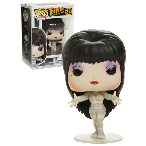 Funko POP! Television Elvira Mistress Of The Dark #542 Elvira (Mummy, Halloween) - New, Mint Condition
