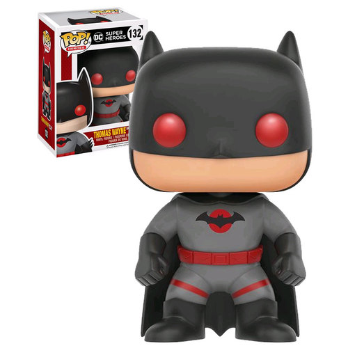 Funko POP! Heroes DC Super Heroes #132 Thomas Wayne (Batman From Flashpoint) - New, Mint Condition