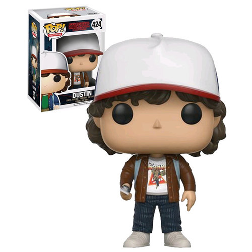 Funko POP! Television Netflix Stranger Things #424 Dustin (Brown Jacket) - New, Mint Condition