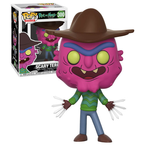 Funko POP! Animation Rick And Morty #300 Scary Terry - New, Mint Condition