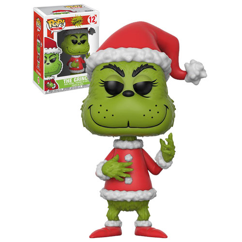 Funko POP! Books Dr. Seuss The Grinch #12 The Grinch (Santa) - New, Mint Condition