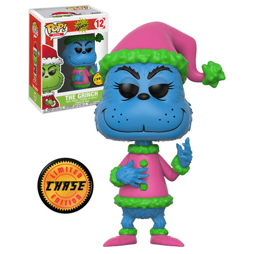 Funko POP! Books Dr. Seuss The Grinch #12 The Grinch (Santa) - Limited Edition Chase - New, Mint Condition