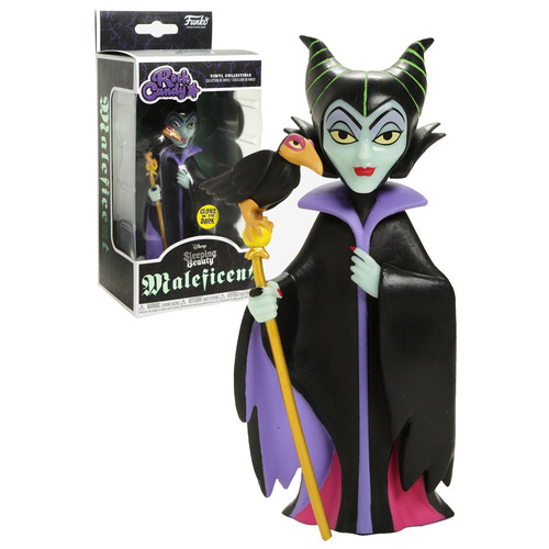 Funko Rock Candy Disney Sleeping Beauty Maleficent (Glows In The Dark) - Hot Topic Exclusive - New, Mint Condition
