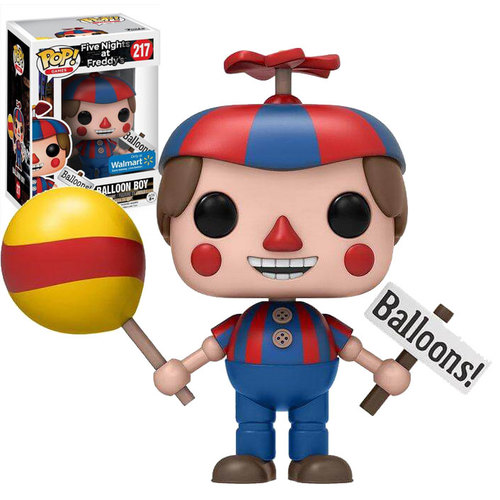 Funko POP! Games Five Nights At Freddy's #217 Balloon Boy - Walmart Exclusive - New, Mint Condition
