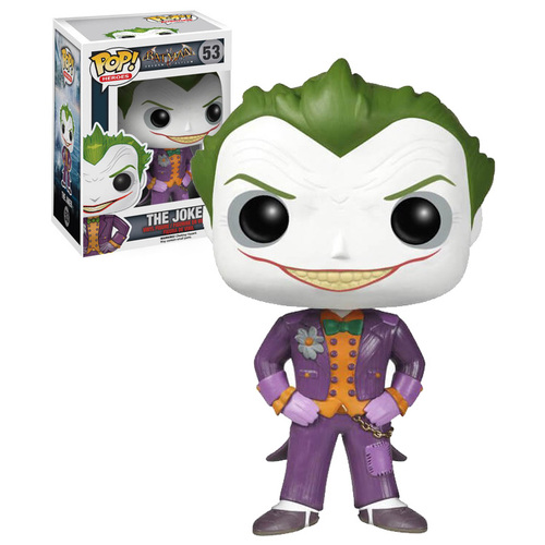 Funko POP! Heroes Batman Arkham Asylum #53 The Joker - New, Mint Condition
