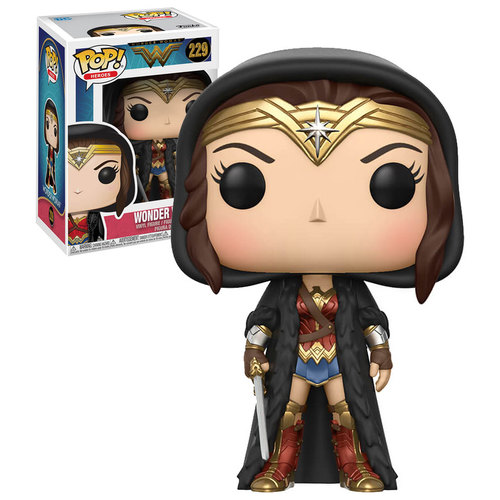 Funko POP! Heroes DC Wonder Woman #229 Wonder Woman (Cloaked) - New, Mint Condition