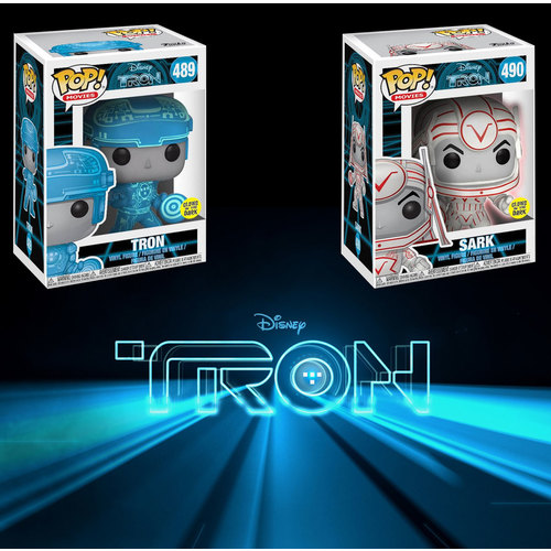tron glow in the dark pop