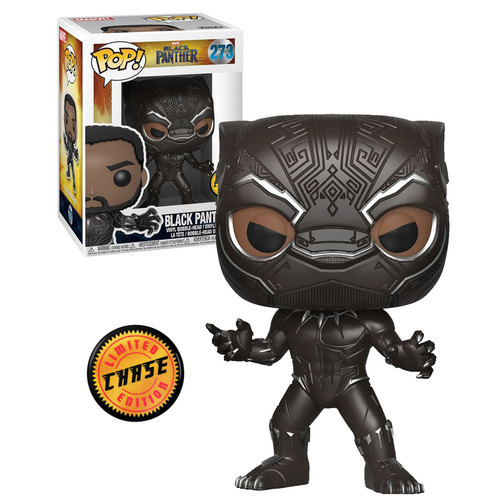Funko Pop! Marvel Black Panther #273 Black Panther - Limited Edition Chase - New, Mint Condition