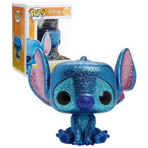 Funko POP! Disney Lilo And Stitch #159 Stitch (Glitter) - Diamond Collection - New, Mint Condition