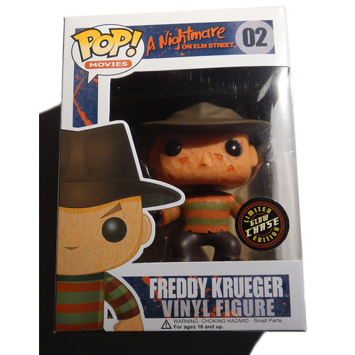 Funko POP! Movies A Nightmare On Elm Street #02 Freddy Krueger - Glow Limited Edition Chase - New, Mint Condition