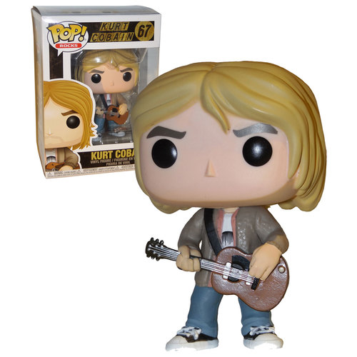 Funko POP! Rocks Kurt Cobain #67 Kurt Cobain (MTV Unplugged) - New, Mint Condition