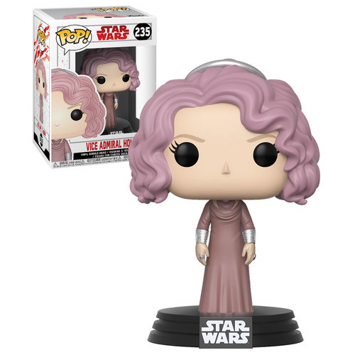 Funko POP! Star Wars The Last Jedi #235 Vice Admiral Holdo - New, Mint Condition