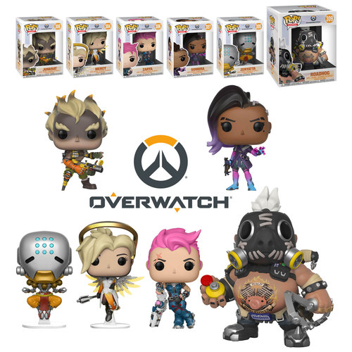 Funko POP! Games Overwatch 2018 Bundle (6 POPs) - New, Mint Condition