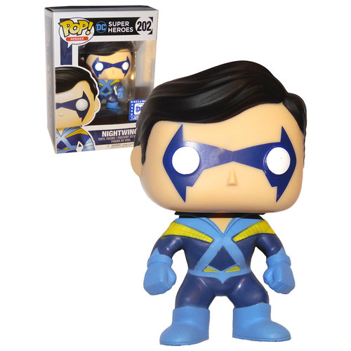 Funko POP! Heroes DC Super Heroes #202 Nightwing - DC Legion Of Collectors Exclusive - New, Mint Condition