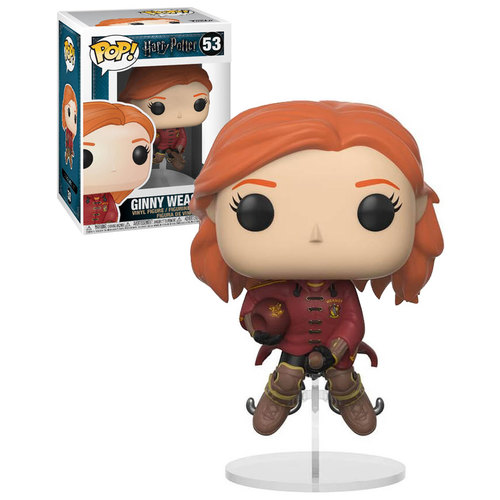 Funko POP! Harry Potter #53 Ginny Weasley (On Quidditch Broom) - New, Mint Condition