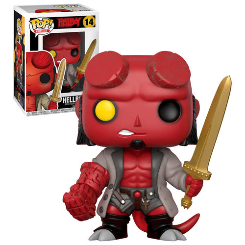 Funko POP! Comics Hellboy #14 Hellboy With Sword - New, Mint Condition
