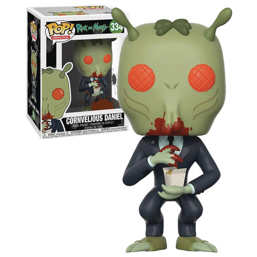 Funko POP! Animation Rick And Morty #334 Cornvelious Daniel - New, Mint Condition
