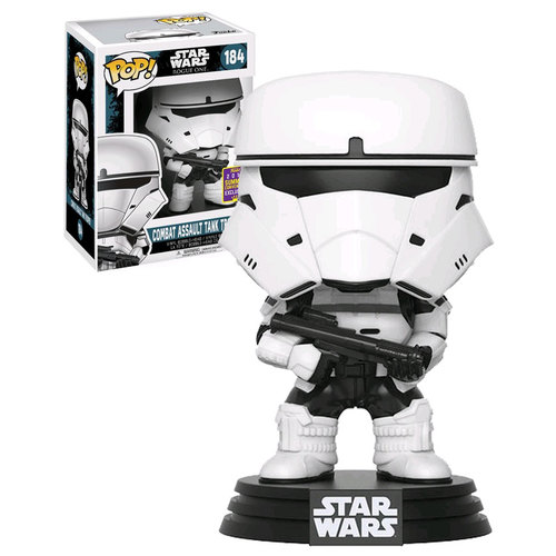 Funko POP! Star Wars Rogue One #184 Combat Assault Tank Trooper - 2017 San Diego Comic Con (SDCC) Exclusive - New, Mint Condition