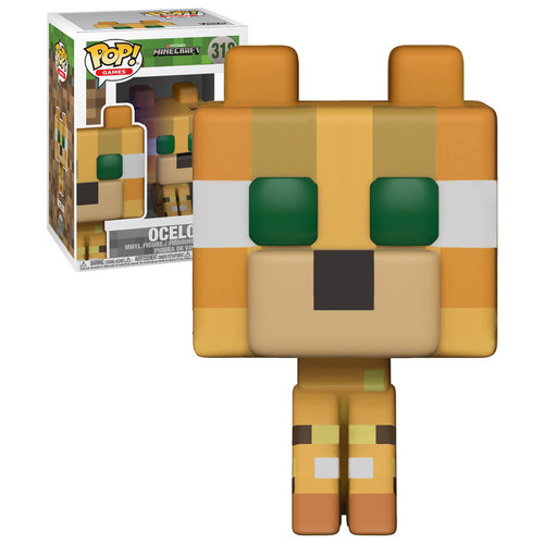 FUNKO POP! Games: Minecraft - OCELOT (318) Collectible Figure - NEW