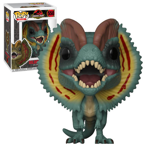 Funko POP! Movies Jurassic Park 25th Anniversary #550 Dilophosaurus - New, Mint Condition