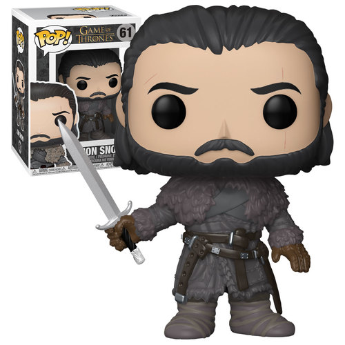 Funko POP! Game Of Thrones #61 Jon Snow (Beyond The Wall) - New, Mint Condition