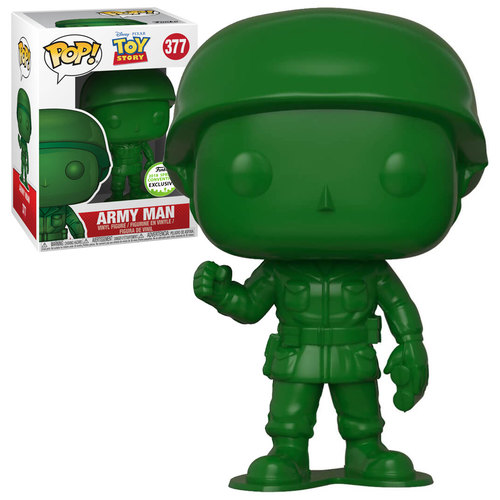 Funko POP! Disney Toy Story #377 Army Man - 2018 Emerald City Comic Con (ECCC) Exclusive - New, Mint Condition