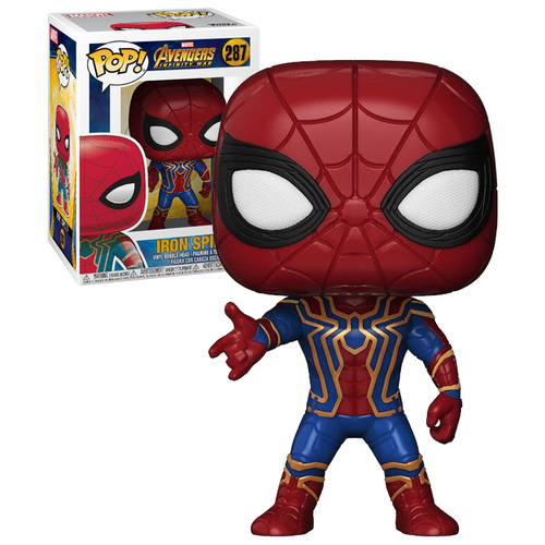 Funko POP! Marvel Avengers Infinity War #287 Iron Spider (2018 Movie) - New, Mint Condition