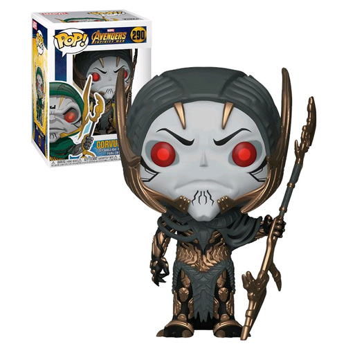 Funko POP! Marvel Avengers: Infinity War #290 Corvus Glaive (2018 Movie) - New, Mint Condition